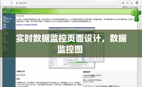 实时数据监控页面设计,数据监控图