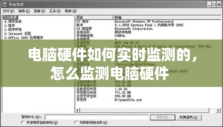 电脑硬件如何实时监测的,怎么监测电脑硬件