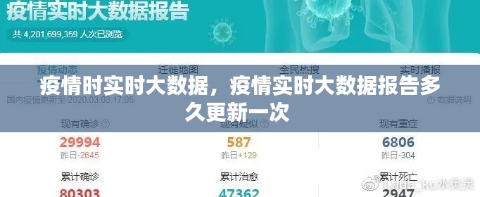 疫情时实时大数据,疫情实时大数据报告多久更新一次