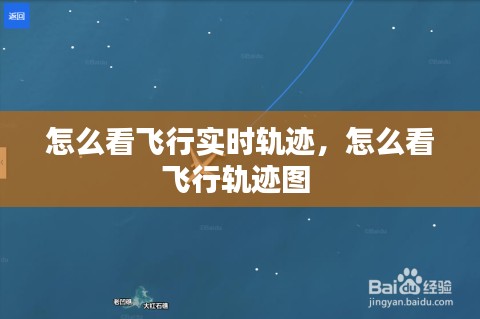 怎么看飞行实时轨迹,怎么看飞行轨迹图
