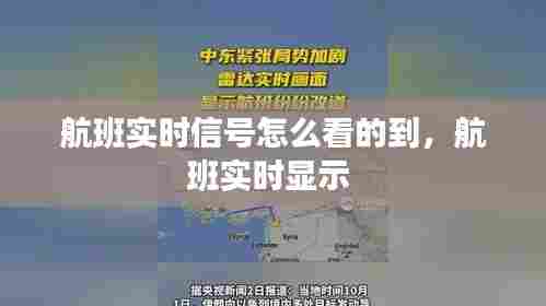 航班实时信号怎么看的到,航班实时显示