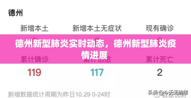 德州新型肺炎实时动态,德州新型肺炎疫情进展