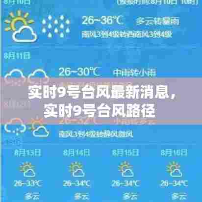 实时9号台风最新消息,实时9号台风路径