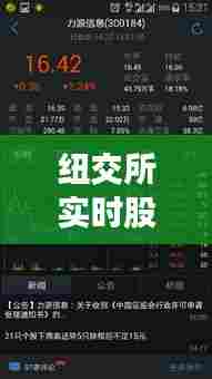 纽交所实时股票,纽交所实时交易情况