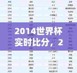 2014世界杯实时比分，2014世界杯比分结果 