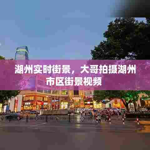 湖州实时街景,大哥拍摄湖州市区街景视频