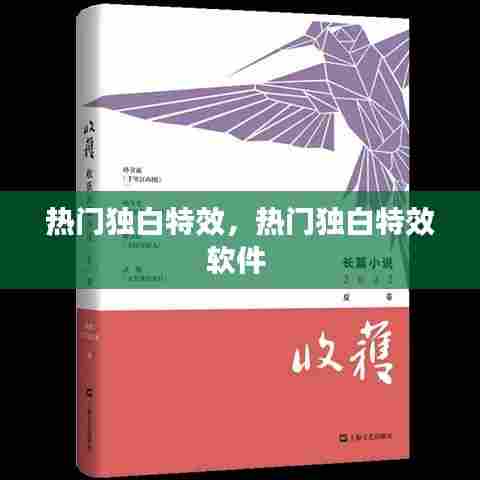 热门独白特效，热门独白特效软件 