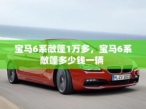 宝马6系敞篷1万多,宝马6系敞篷多少钱一辆