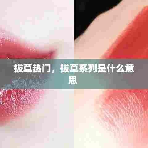 拔草热门,拔草系列是什么意思