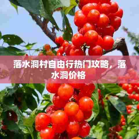 落水洞村自由行热门攻略,落水洞价格