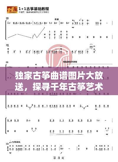 独家古筝曲谱图片大放送,探寻千年古筝艺术的独特魅力
