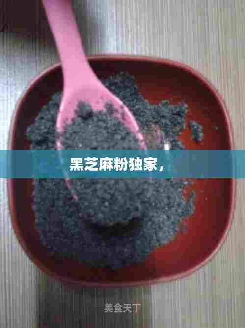 黑芝麻粉独家,