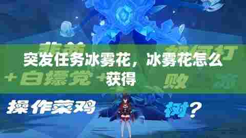 突发任务冰雾花,冰雾花怎么获得