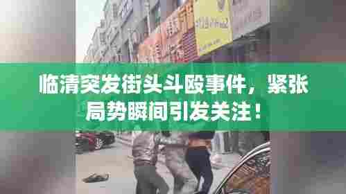 临清突发街头斗殴事件,紧张局势瞬间引发关注!