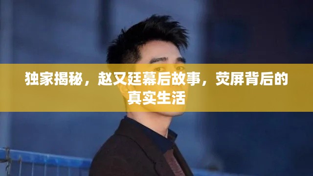独家揭秘,赵又廷幕后故事,荧屏背后的真实生活