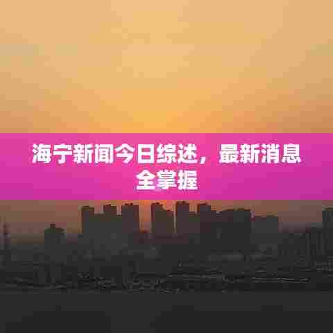 海宁新闻今日综述,最新消息全掌握