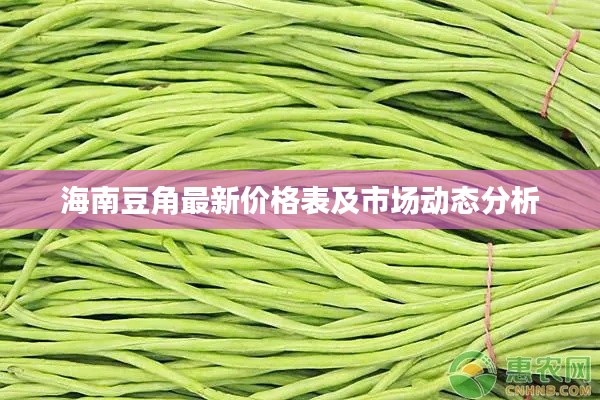 海南豆角最新价格表及市场动态分析