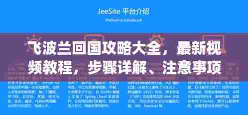 飞波兰回国攻略大全,最新视频教程,步骤详解、注意事项及实用建议一网打尽