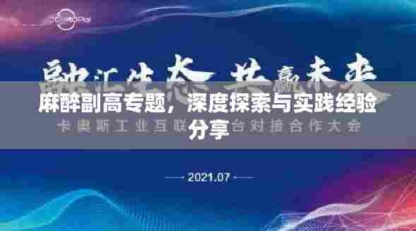 麻醉副高专题,深度探索与实践经验分享
