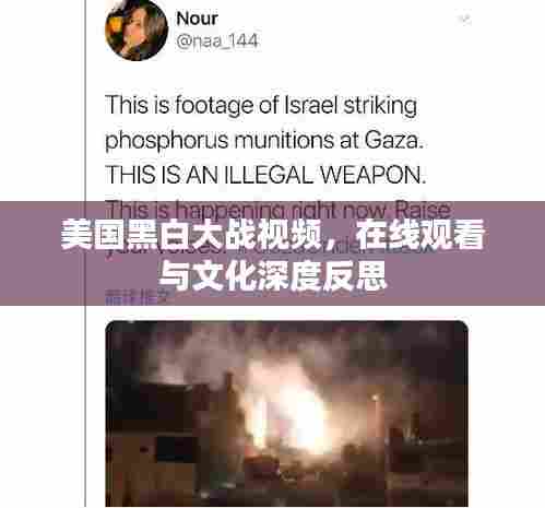美国黑白大战视频,在线观看与文化深度反思