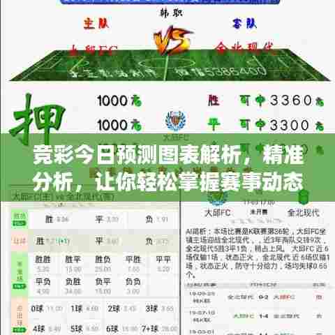 竞彩今日预测图表解析,精准分析,让你轻松掌握赛事动态!