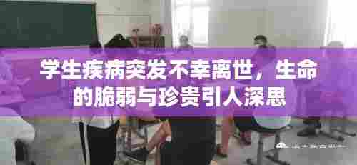 学生疾病突发不幸离世,生命的脆弱与珍贵引人深思